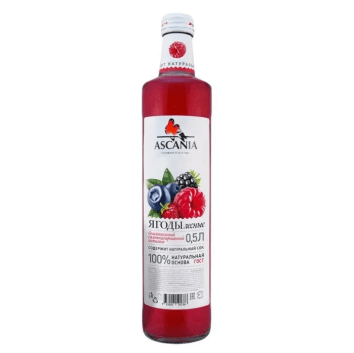 Напиток Аскания Лесные ягоды 0,5л ст/б